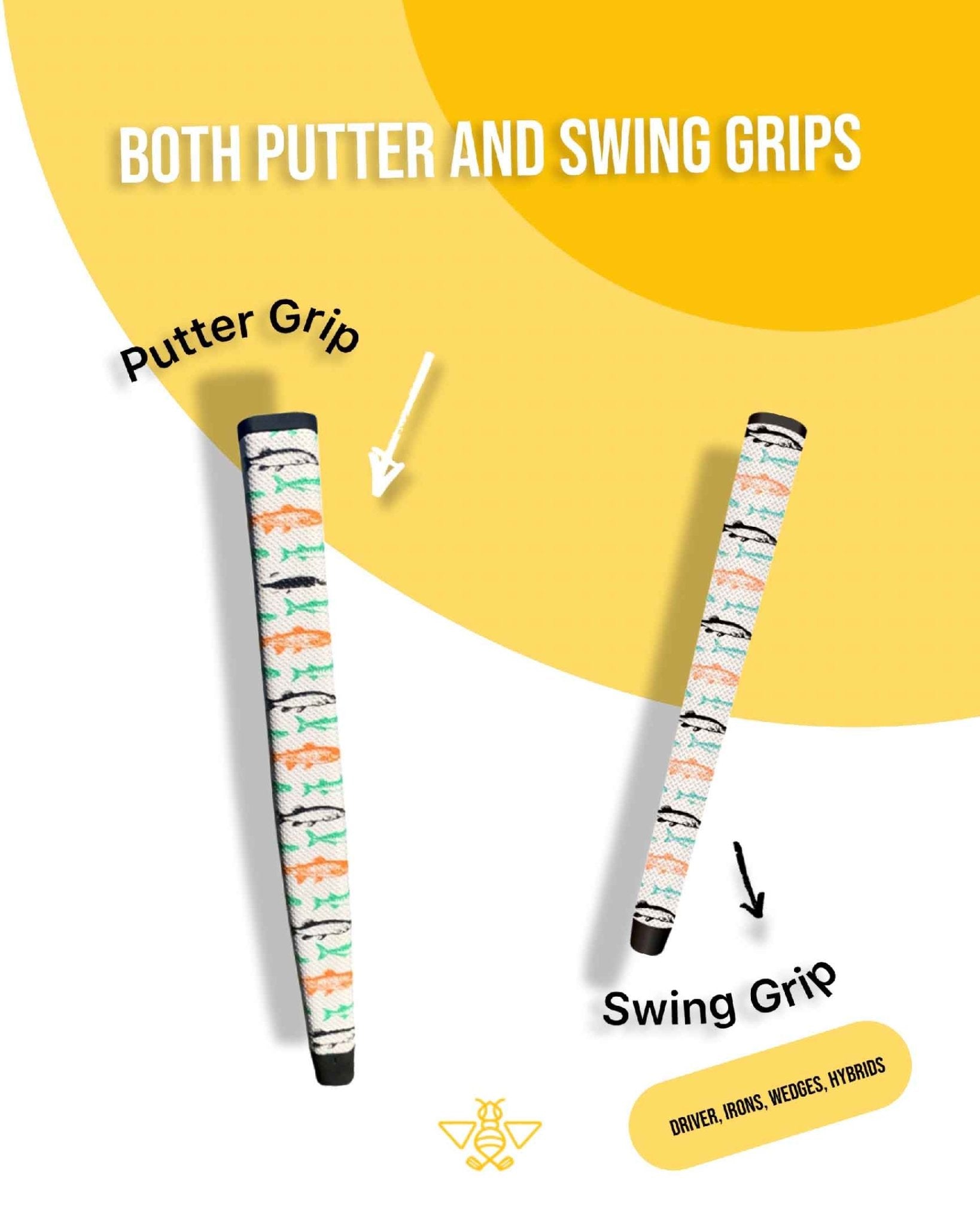 Hooked Putter - Stinger Grips